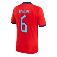 Pánský Fotbalový dres Anglie Harry Maguire #6 MS 2022 Venkovní Krátký Rukáv